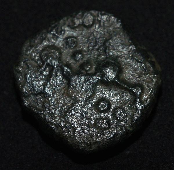 Bronze au cheval et aux trois globules type de LEVROUX 10_5v